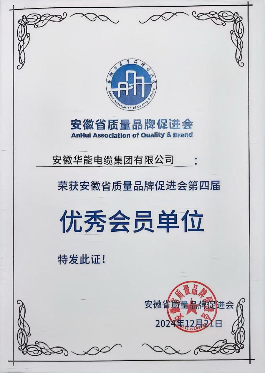 安徽省質(zhì)量品牌促 進(jìn)會(huì)優(yōu)秀會(huì)員單位
